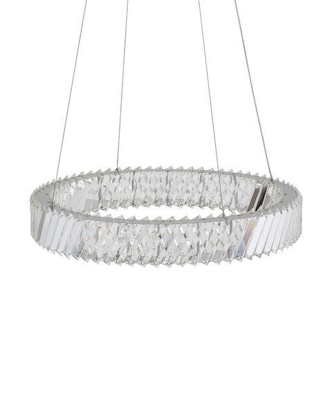 Підвісний світильник, люстра Nowodvorski 11705 Luxora Round LED 1x30W 3000K 2700Lm IP20 хром 11705 фото