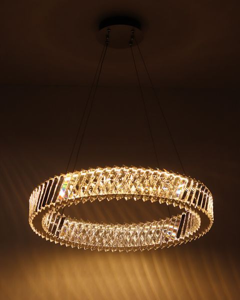 Підвісний світильник, люстра Nowodvorski 11705 Luxora Round LED 1x30W 3000K 2700Lm IP20 хром 11705 фото