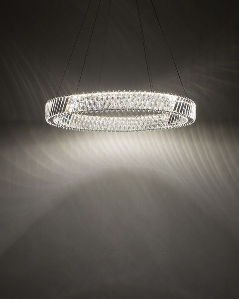 Підвісний світильник, люстра Nowodvorski 11705 Luxora Round LED 1x30W 3000K 2700Lm IP20 хром 11705 фото