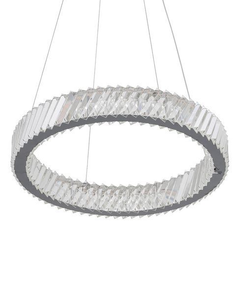 Підвісний світильник, люстра Nowodvorski 11705 Luxora Round LED 1x30W 3000K 2700Lm IP20 хром 11705 фото