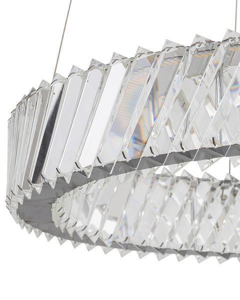 Підвісний світильник, люстра Nowodvorski 11705 Luxora Round LED 1x30W 3000K 2700Lm IP20 хром 11705 фото