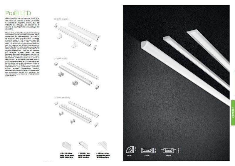 Врезной профиль Ideal Lux 124155 PROFILO STRIP 124155 фото