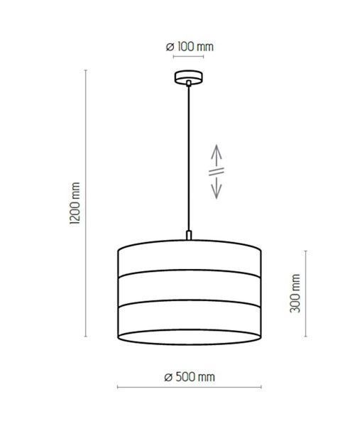Подвесной светильник TK lighting 3222 Tago White 3222 фото