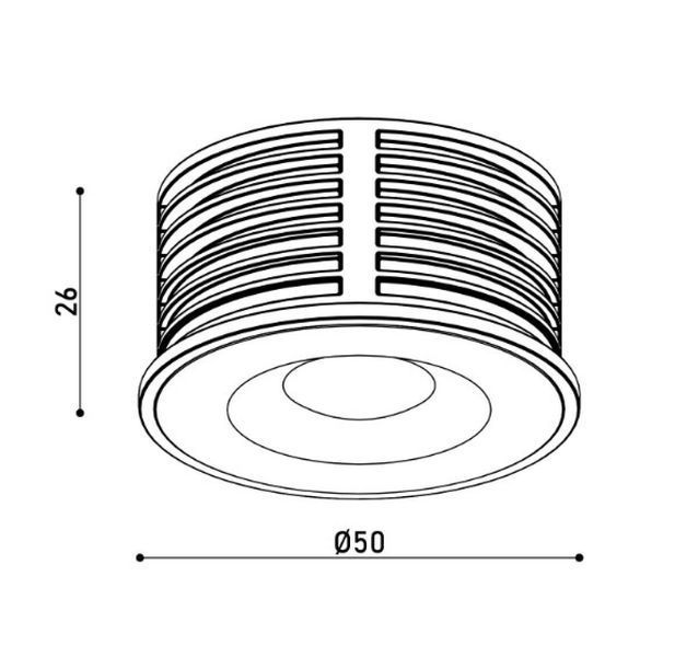 LED модуль KLOODI KDMR16 H26 7W 3K KDMR16 H26 7W 3K фото