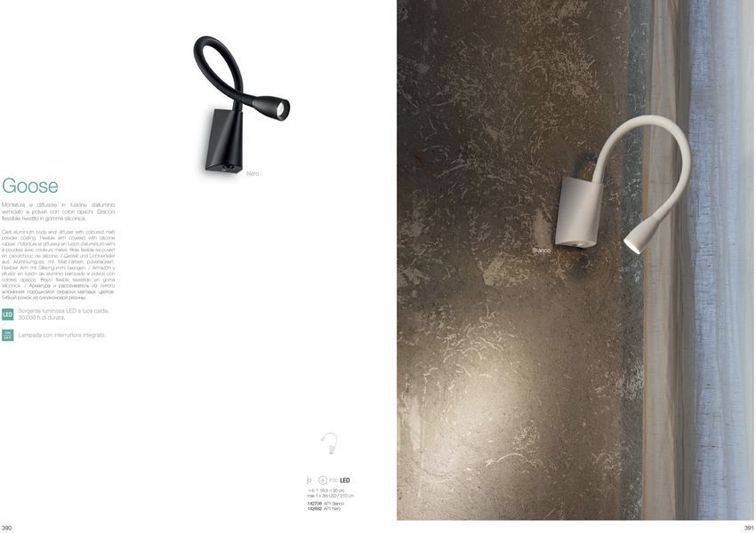 Бра Ideal Lux 142692 GOOSE 142692 фото