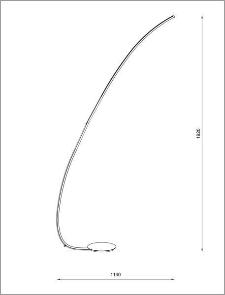 Торшер Zuma Line MEDEL SL489/CH SL489-CH фото