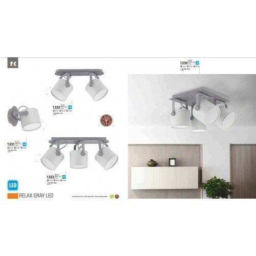 Люстра TK Lighting 1334 RELAX GRAY LED 1334 фото