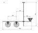 Підвісний світильник Pikart 14358-1 Constructio 2 14358-1 фото 2