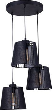 Підвісний світильник TK Lighting Carmen Black 1550 1550 фото