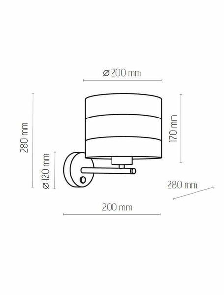 Бра TK lighting 3221 Tago White 3221 фото
