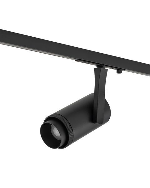 Магнитный трековый светильник Nowodvorski 11716 NANO-LVM Spot Zoom LED 1x15W 3000K 500Lm IP20 черный 11716 фото