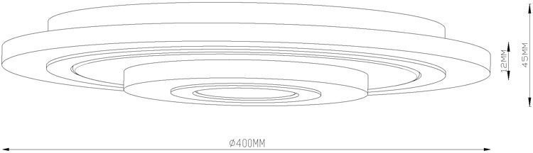 Потолочный светильник Zuma Line FLAT CIRCLE L-XX-10 L-XX-10 фото