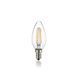 Лампа Ideal Lux 153933 LED CLASSIC E14 4W OLIVA TRASPARENTE 4000K 153933 фото 1