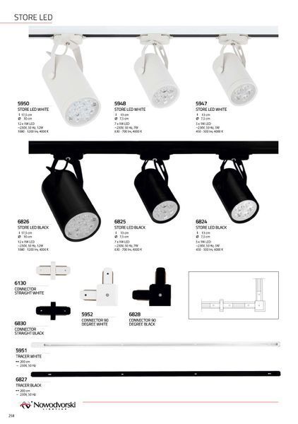 Трековый светильник Nowodvorski 5948 STORE LED 5948 фото