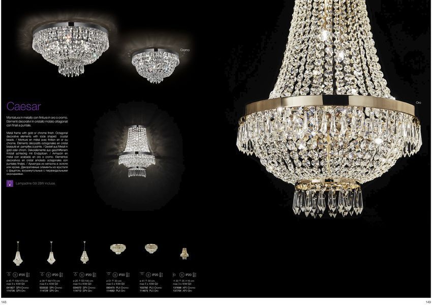 Бра Ideal Lux 137704 CAESAR 137704 фото