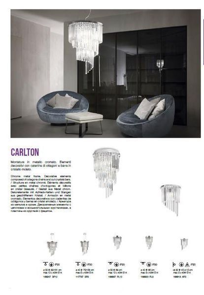 Бра Ideal Lux 168913 CARLTON 168913 фото