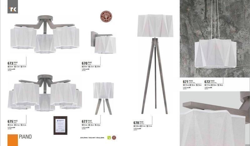 Люстра TK Lighting 673 PIANO 673 фото