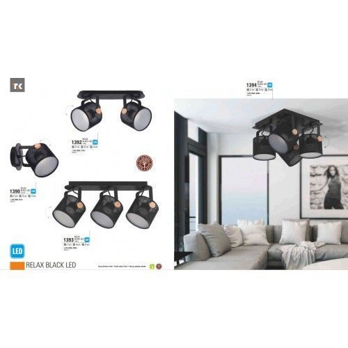 Спот TK Lighting 1390 RELAX BLACK LED 1390 фото