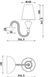 Бра Zuma Line CHANDELIER MB2070-1BL MB2070-1BL фото 2