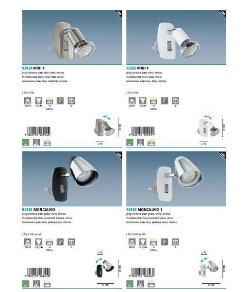 Спот Eglo 96845 MONCALVIO 96845 фото
