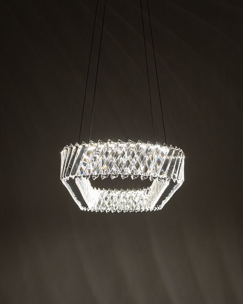 Підвісний світильник, люстра Nowodvorski 11707 Luxora Oval LED 1x40W 3000K 3600Lm IP20 хром 11707 фото