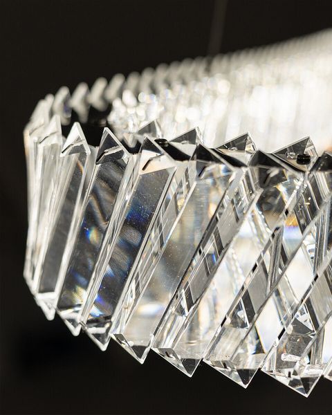 Підвісний світильник, люстра Nowodvorski 11707 Luxora Oval LED 1x40W 3000K 3600Lm IP20 хром 11707 фото