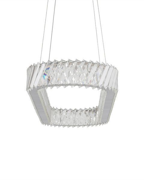 Підвісний світильник, люстра Nowodvorski 11707 Luxora Oval LED 1x40W 3000K 3600Lm IP20 хром 11707 фото