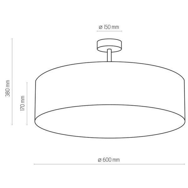 Потолочная люстра TK Lighting RONDO 2772 2772 фото