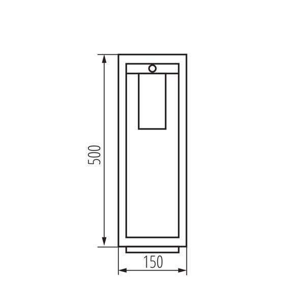 Парковый светильник Kanlux 34986 VIMO 50 SE-B 34986 фото
