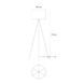 Торшер Zuma Line A4001-BK CARA A4001-BK фото 2