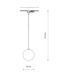 Трековий світильник Nowodvorski 11295 CTLS Snowball G9 1x12W IP20 чорний 11295 фото 7