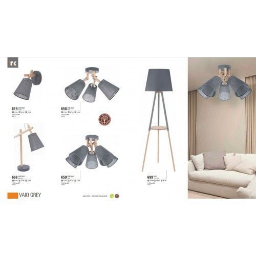 Торшер TK Lighting 699 VAIO GREY 699 фото