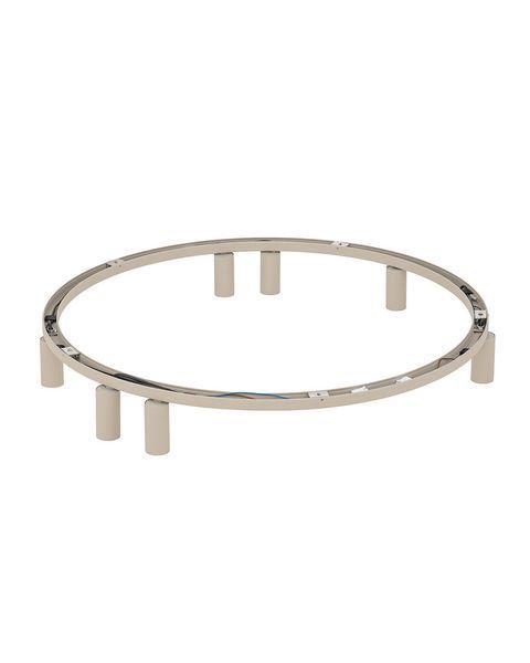 Люстра Nowodvorski 11948 Fourty Round GU10 R35 7x10W IP20 бежева 11948 фото