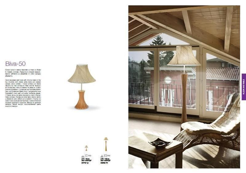 Торшер Ideal Lux 015750 BIVA-50 15750 фото