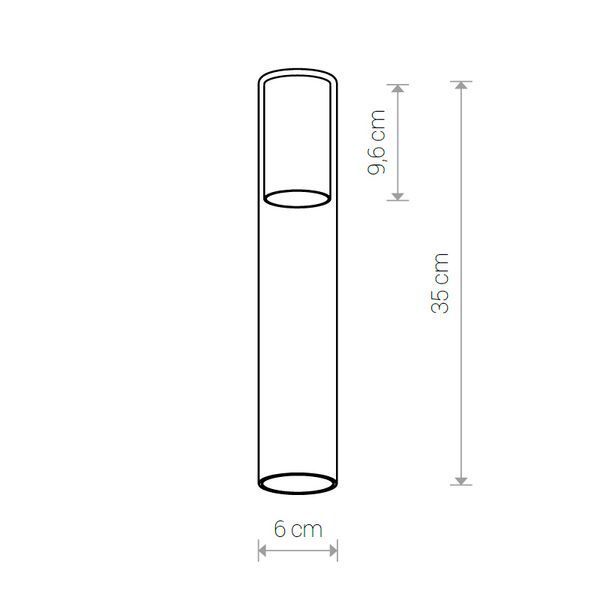 Плафон для систем освітлення Nowodvorski Cameleon Cylinder L 8538 8538 фото