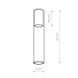 Плафон для систем освітлення Nowodvorski Cameleon Cylinder L 8538 8538 фото 2