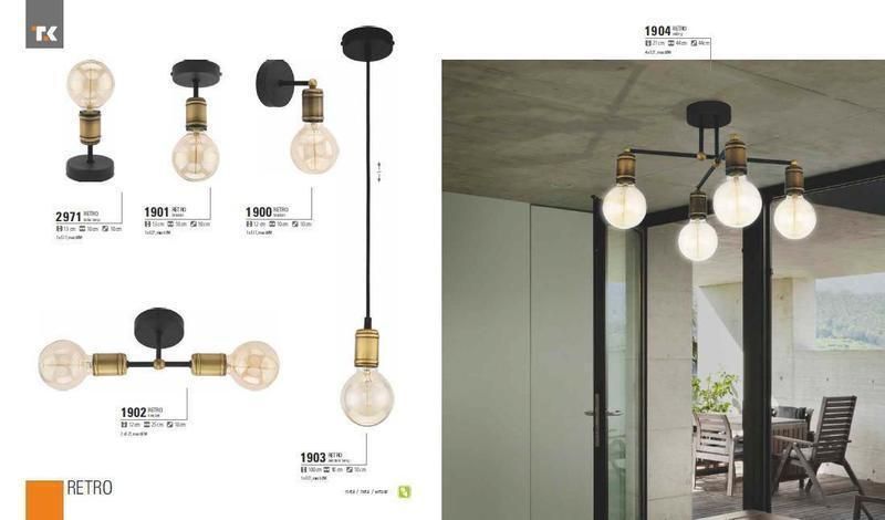 Люстра TK Lighting 1904 RETRO 1904 фото
