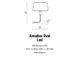 Бра Azzardo AMADEO LED OVAL WH SN-6314O-LED SN-6314O-LED фото 2