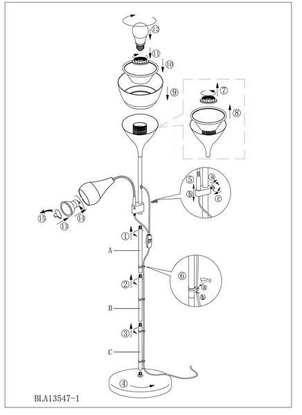 Торшер Eglo 93213 SPELLO 2 93213 фото