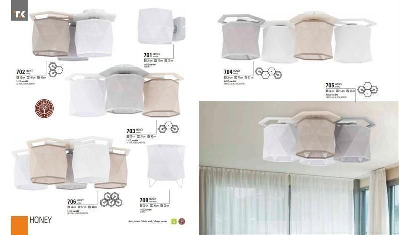 Люстра TK Lighting 704 HONEY 704 фото