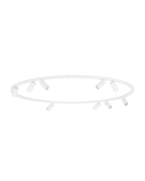 Люстра Nowodvorski 11951 Fourty Round GU10 R35 9x10W IP20 біла 11951 фото