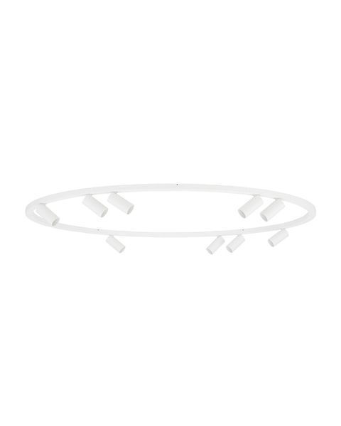Люстра Nowodvorski 11951 Fourty Round GU10 R35 9x10W IP20 біла 11951 фото