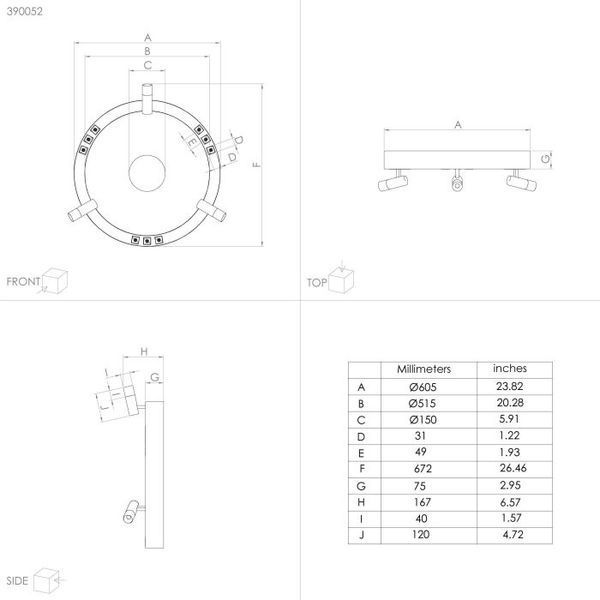 Потолочный светильник EGLO 390052 BRUSCOLI 390052 фото