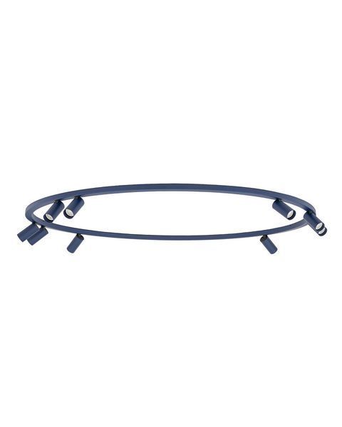 Люстра Nowodvorski 11953 Fourty Round GU10 R35 9x10W IP20 синя 11953 фото