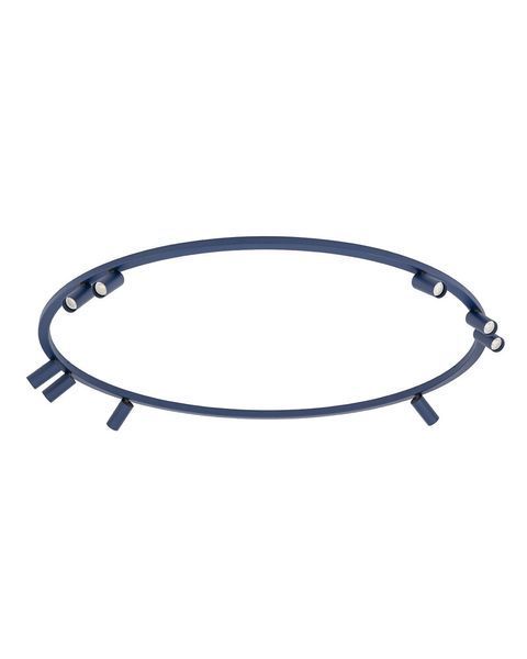 Люстра Nowodvorski 11953 Fourty Round GU10 R35 9x10W IP20 синя 11953 фото