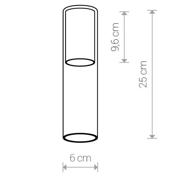 Плафон для систем освітлення Nowodvorski Cameleon Cylinder M 8543 8543 фото