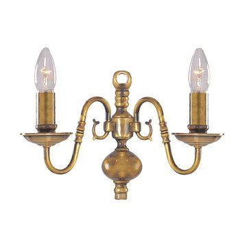 Бра Searchlight Flemish 1019-2AB 1019-2AB фото