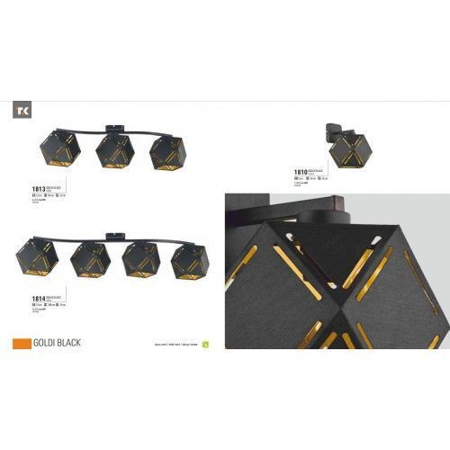 Бра TK Lighting 1810 GOLDI BLACK 1810 фото
