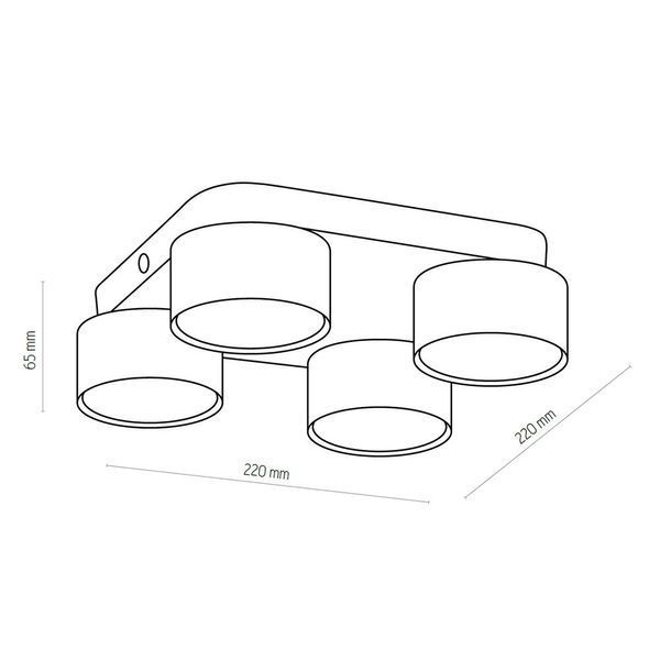 Стельовий світильник TK Lighting SPACE 3393 3393 фото