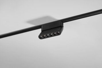 Трековый светильник для магнитного минитрека ESL CS0650 + адаптер CS0634 Gamma BK CS0650+CS0634 фото